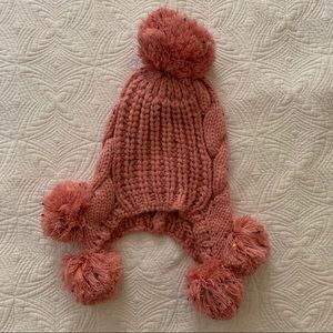 NWOT Pink Fluffy Winter Hat! 💖⛄️❄️